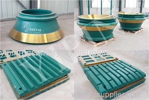 mantle for cone crushers of Metso Sandvik Terex Sanme Kue Ken