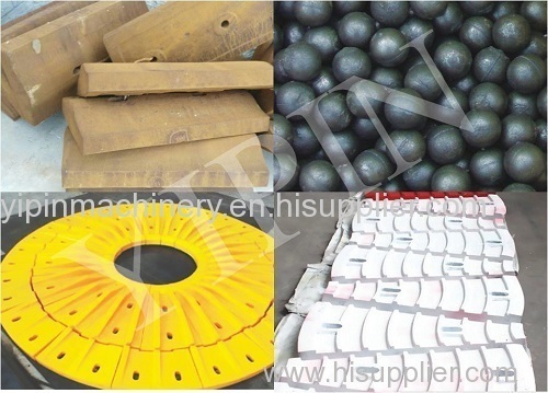 High manganese steel casted wear-resistant accessories of mining crushers