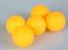 Celluloid Professional Ping Pong Balls Standard Size 40mm Yellow For Family Recreation