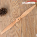 Wood color 1260 2 blades Electric Wooden propellers for rc toy airplane