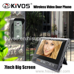 7 Inch Video Door Phone/ Wireless building Intercom system