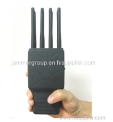 Handheld GSM DCS WIFI GPS Signal Jammer (with Nylon Case)