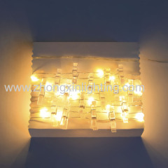 Battery Operated BO 25 SMD LED String Lights with Mini Clip