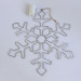 Christmas Decorative SMD snowflake wire form Wall Light