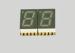 Yellow Green 0.36 inch dual digit 7 Segment LED Displays Peak Emission Wavelength 573nm