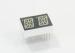 SMD 0.50 inch7 segment display 2 digit in Super Yellow / Green Common Anode