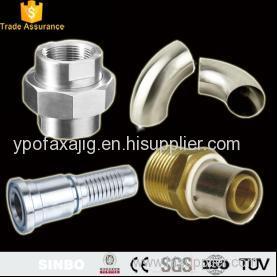 Brass Steel Compression Tube Pipe Thread Fittings Staight Elbow Petroleum Fittings