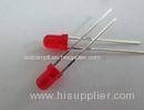 3mm Round Indicator LED With Flange Type Super red light emitting diode