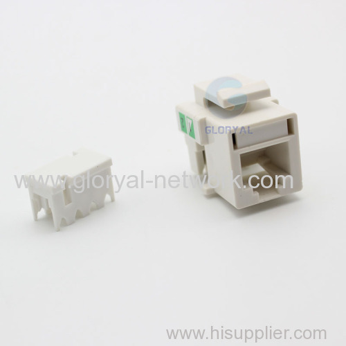 Fully stocked Cat 3 RJ11 keystond jack exclusively for telephone