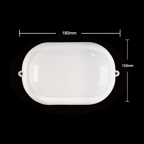 6W IP65 Surface Mounts Plastic LED Wall Light