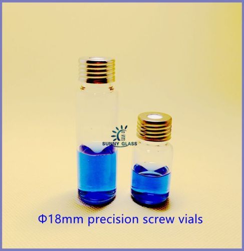 10ML Screw-Thread Clear Vial with 18mm precision Maginatic cap