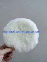 100% wool polishing pads for car care