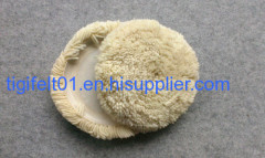 Singel side woolen buffing pads