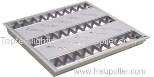 T5 Fluorescent Grille Lamp with Decorative Panel