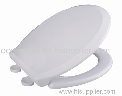 Soft Close Plastic PP Toilet Seats with smart take off hinge