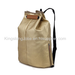 Fashion Custom Cute Canvas Wholesale Rolling Drawstring Backpack