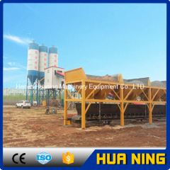 High efficient stationary 60m3/h concrete batching plant for sale