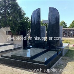 European Style Headstone Green Granite Gravestone Plaques