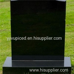 Discount Outdoors Cleaning Black Marble Headstone