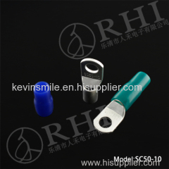 Terminal vinyl wire end cap