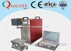 Red Fiber Laser Marking Machine Maintenance Free With 1064nm Laser Wavelength