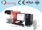 Laptop Control Portable Fiber Laser Marking Machine For Metal / Non Metal Material