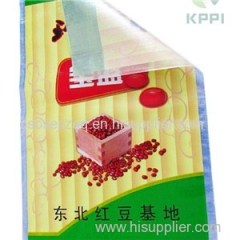 PP Woven Transparent Bags For Bean Cocoa Coffee Beans Packaging