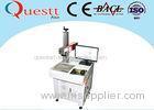 White SS Aluminum Metal Laser Marking Machine 20W Imported Galvo Scanner