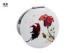 Beautiful Flower Printed Customized Small Compact Mirrors For Bridesmaids