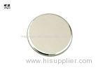 Round Shape Blank Fridge Magnets Custom Printed Silver Zinc Alloy Material