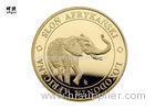 Elephant Design Rare Custom Challenge Coins Collectors 2D Embossed Logo