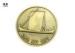 Boat Shape Copper Custom Challenge Coins Tokens Antique Bronze Color 27g