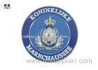 Blue Color Design Custom Challenge Coins Army Using 38 * 38 * 3.5mm