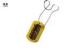 Heavy Duty Oval Brass Dog Id Tags Identity Discs For Dogs OEM / ODM