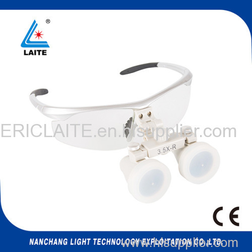 ENT Otolaryngology surgery examination loupes magnifying glasses DENTAL /LAB 3.5X-R SPORT