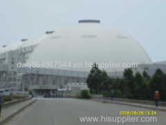 Long Span Grid Structure Construction Material Steel Dome Roof