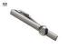 Shiny Silver Skinny Mens Tie Bar Clip For Business Man Metal Material