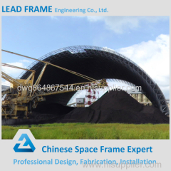 Long Span Grid Structure Construction Material Barrel Coal Storage