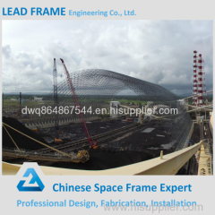 Long Span Grid Structure Construction Material Barrel Coal Storage