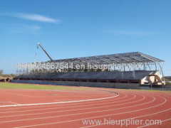 Long Span Grid Structure Construction Material Steel Grandstand