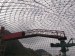 Long Span Grid Structure Construction Material Curved Steel Roof Trusses