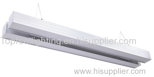 Double suspended linear light aluminum housing led pendant light