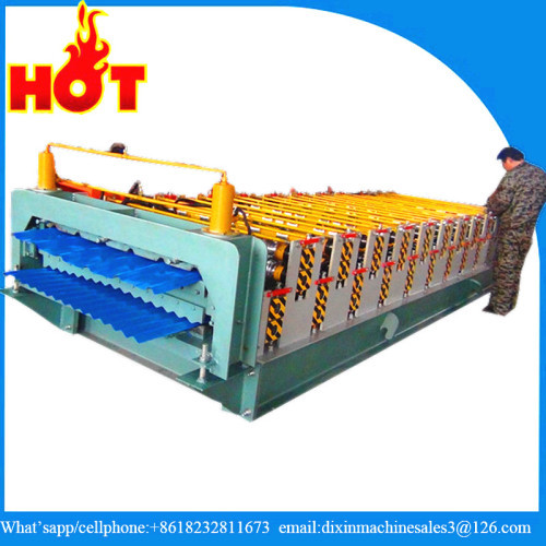 double layer roof sheet roll forming machine