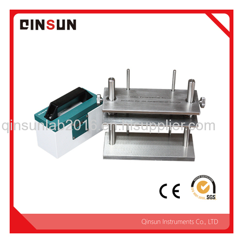 Stainless steel frame perspiration color fastness tester