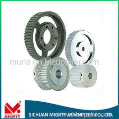 aluminium flat belt pulley flat belt drive pulley plastic belt wheel pulley