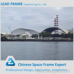 High Rise Light Type Steel Prefab Space Frame Roofing