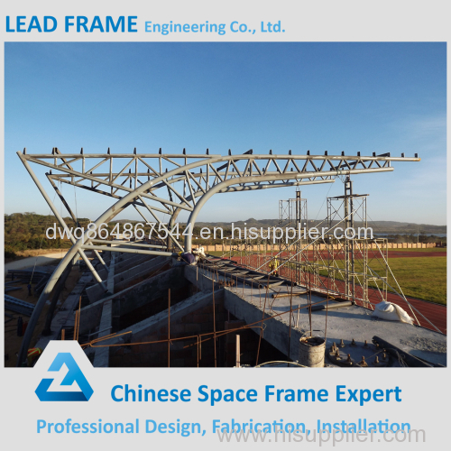 Metal Trusses Construction Curved Roof Bleachers for Sale