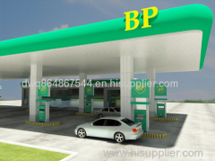 CE Certificate Structure Space Frame Steel gas station