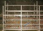 Clear Visibility Pallet Carton Flow Rack SKUs Rotate Automatically For Logistic Distribution Centers