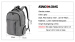 Wholesale Custom Leisure Teenage Laptop Backpack with Brand Names